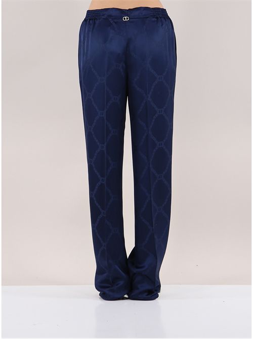 Pantaloni con Oval T jacquard TWINSET | TP2011/00384